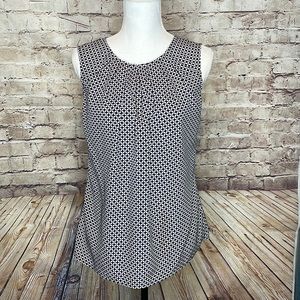 Merona geometric  print  blouse